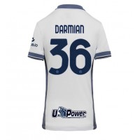 Inter Milan Matteo Darmian #36 Bortatröja Dam 2024-25 Kortärmad